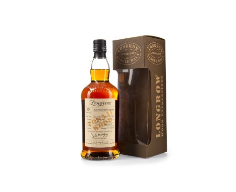 LONGROW 1995 10 YEARS OLD TOKAJI WOOD Single Malt Scotch Whisky Distilled February 1995, matured for 5 years in a refill cask