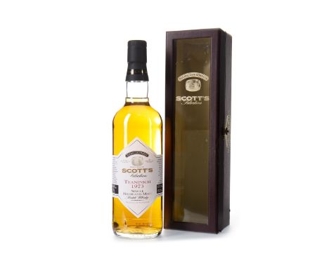 TEANINCH 1973 SCOTT'S SELECTION Single Malt Scotch Whisky Bottled 2002. 70cl, 59.9% volume, in box.