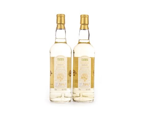ROSEBANK 1990 MURRAY MCDAVID AGED 8 YEARS (2) Single Malt Scotch Whisky Distilled February 1990, matured in bourbon cask no. 