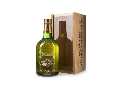 LITTLEMILL 1975 Single Malt Scotch Whisky Bottled August 1999. 70cl, 40% volume, in wooden box.