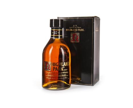 HIGHLAND PARK 12 YEARS OLD DUMPY BOTTLE Single Malt Scotch Whisky 75cl, 40% volume, in carton.