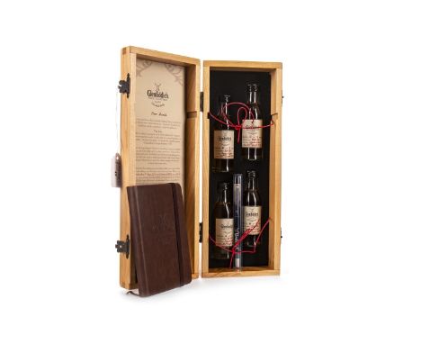 GLENFIDDICH VINTAGE RESERVE SELECTION PANEL 2010 MINIATURES Single Malt Scotch Whisky Four miniatures, each from an American 