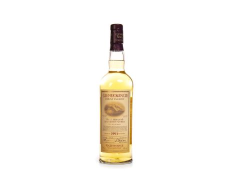 GLENMORANGIE 1993 MOUNT EVEREST AGED 10 YEARS Single Malt Scotch Whisky Distilled 17th May 1993, matured in cask no. 2036 in 