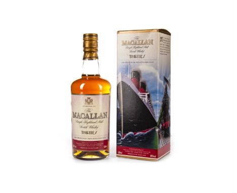 MACALLAN THIRTIES Single Malt Scotch Whisky 500ml, 40% volume, in carton.