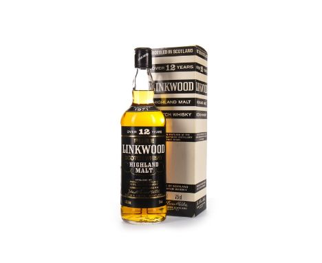 LINKWOOD 1971 AGED 12 YEARS Single Malt Scotch Whisky 75cl, 40% volume, in carton.