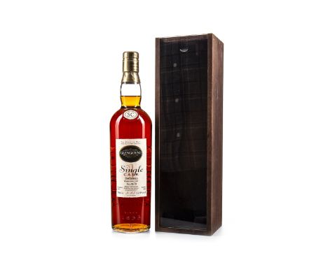 GLENGOYNE 1971 SINGLE CASK NO. 4676 Single Malt Scotch Whisky Bottled 1998, one of 594 bottles. 70cl, 57% volume, in wooden b