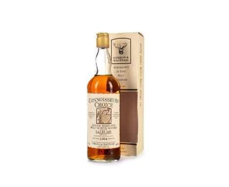 BALBLAIR 1964 CONNOISSEURS CHOICE Single Malt Scotch Whisky 75cl, 40% volume, in carton.