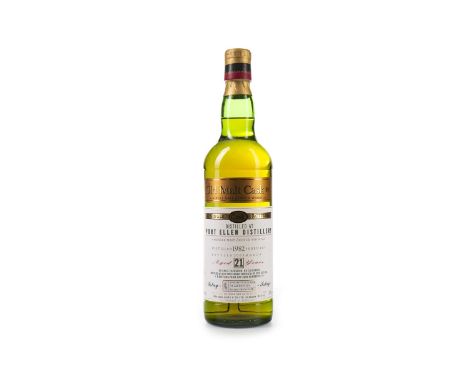 PORT ELLEN 1982 OLD MALT CASK AGED 21 YEARS Single Malt Scotch Whisky Distilled February 1982, matured in cask no. 482, bottl