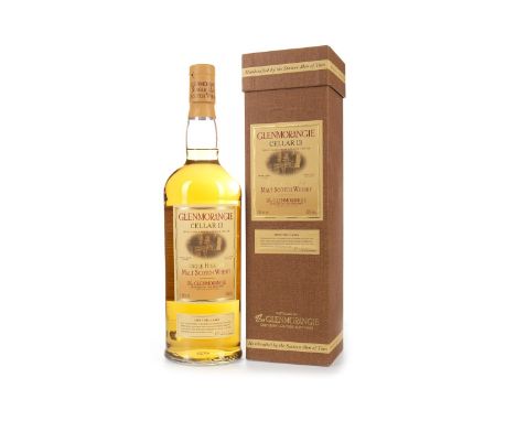 GLENMORANGIE CELLAR 13 - ONE LITRE Single Malt Scotch Whisky Matured in first fill casks. One litre, 43% volume, in box.