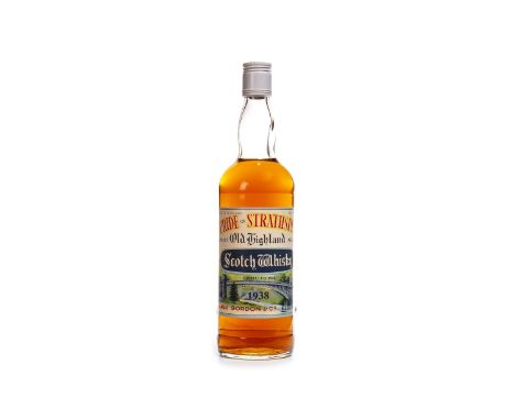 PRIDE OF STRATHSPEY 1938 Single Malt Scotch Whisky 75cl, 40% volume.