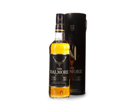 DALMORE 12 YEARS OLD Single Malt Scotch Whisky 75cl, 40% volume, in tube.