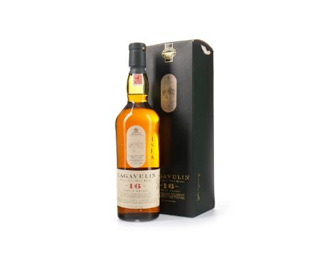 LAGAVULIN AGED 16 YEARS WHITE HORSE DISTILLERS Single Malt Scotch Whisky 70cl, 43% volume, in carton.