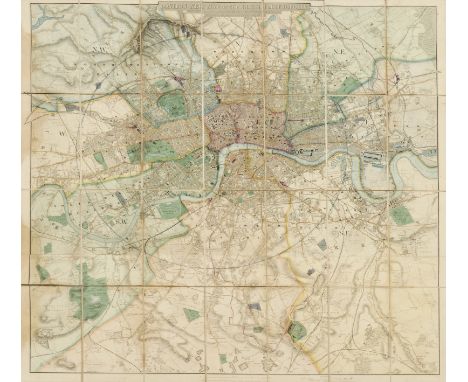 London.- Philip (George, & Son) Philip's New Map of London and It's Environs, from the New Ordnance Survey including the area