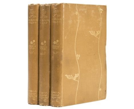 Hardy (Thomas) Tess of the d'Urbervilles. A Pure Woman Faithfully Presented..., 3 vol., first edition in book form, first iss