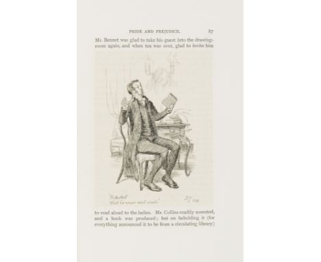 Austen (Jane) Pride and Prejudice, with a Preface by George Saintsbury, one of 275 deluxe large paper copies on handmade pape