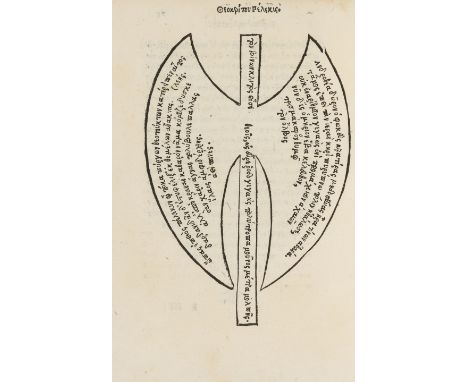 Theocritus. Idyllia, collation: a-k8; 77, [1] ff., Greek text, woodcut device on title and at end, woodcut initials, that on 