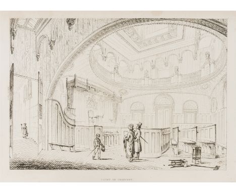 Soane (Sir John) Designs for Public and Private Buildings, first edition, half-title, engraved title with vignettes and 55 pl