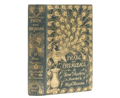 Austen (Jane) Pride and Prejudice, with a Preface by George Saintsbury, frontispiece, title, illustrations, head- & tail-piec