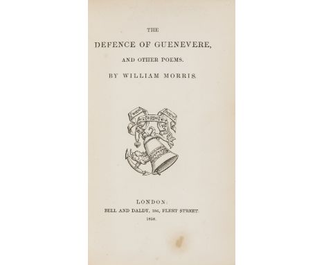 Morris (William) The Defence of Guenevere, and other poems, first edition, first issue without errata slip or publisher's cat