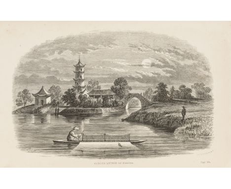 China.- Fortune (Robert) A Residence among the Chinese..., first edition, half-title, wood-engraved frontispiece, 4 plates, a