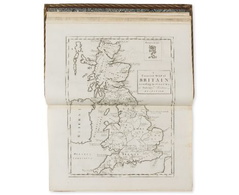 Horsley (John) Britannia Romana: or the Roman Antiquities of Britain, first edition, half-title, engraved pictorial headpiece