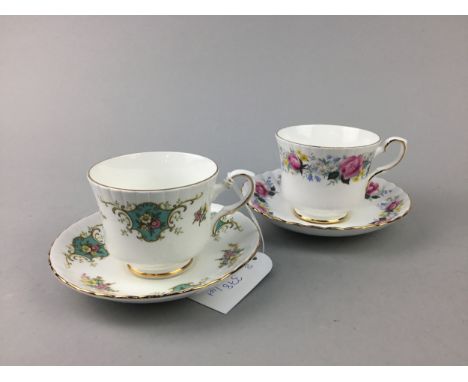 ROYAL STAFFORD 'TRUE LOVE' PART TEA SERVICE, along with other tea ware, including Royal Stafford 'Summer Glory' and Colclough