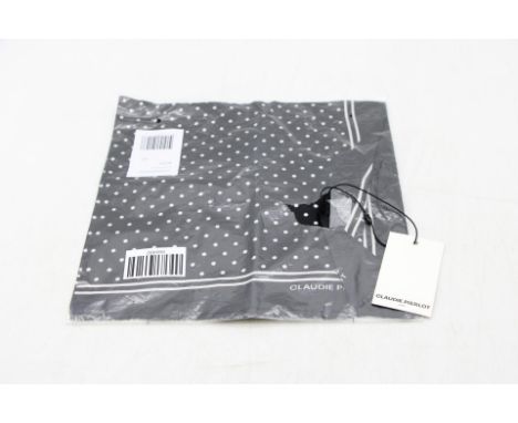 Claudie Women's Pierlot Scarf, Black/White, One Size