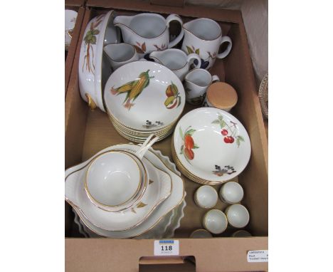 Royal Worcester 'Evesham' china in one box