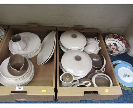 Poole dinnerware in two boxes
