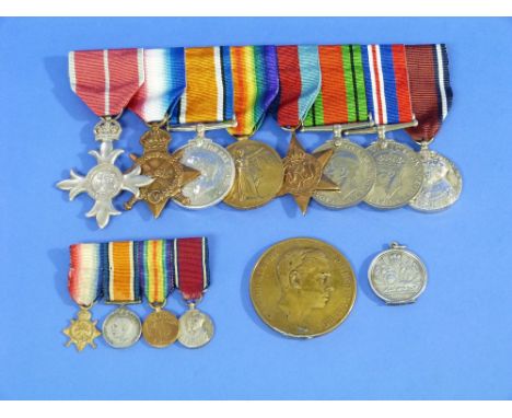 Medals; an M.B.E. group of eight medals awarded to Lt. Commander George William Bird, Royal Navy, comprising The Most Excelle