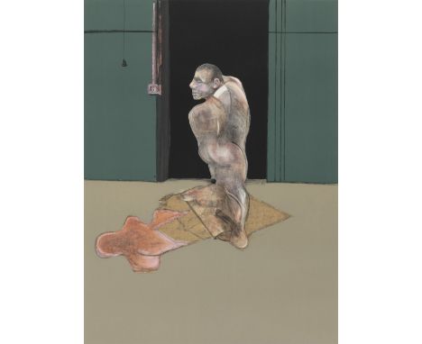 FRANCIS BACON (Dublin, 1909- Madrid, 1992)."Study for a Portrait of John Edwards", 1986.Lithograph, copy 165/180.Signed and j