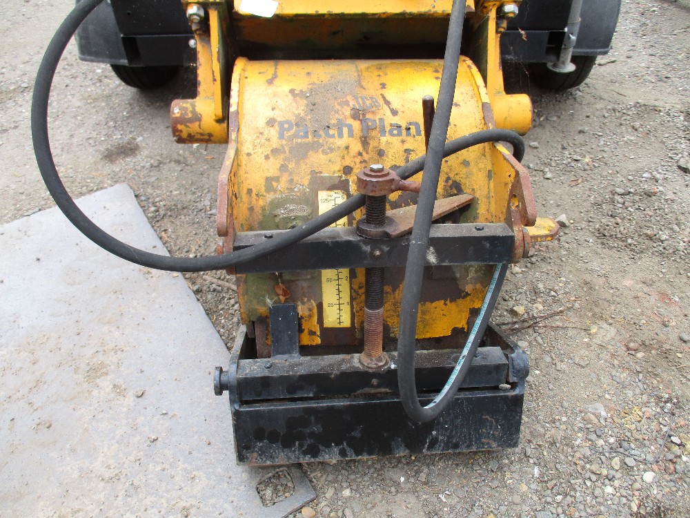 JCB PATCH PLANER PREVIOUSLY USED ON JCB 3CX DESCRIBED AS READY FOR WORK