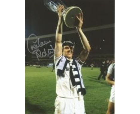 Graham Roberts Tottenham Hotspur Signed 10 X 8 Good condition. All signed items come with Certificate of Authenticity. Can be