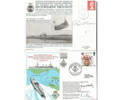 Royal Navy Cover Collection 2. Five covers from the official Royal Navy RNSC series. Consists of RNSC(5)16 44th Anniv Operati
