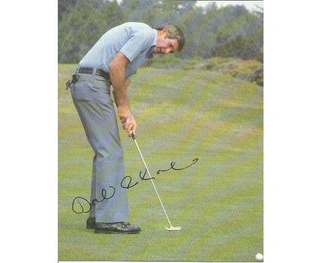 Sir Bob Charles 7x6 signed colour photo. New Zealand professional golfer whose achievements over five decades rank him among 