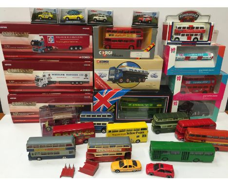 Three Corgi Classics 1/76 scale Road Scene models: CC18001; CC18202; CC18002. Appear M and boxed. Together with 12 x boxed mo