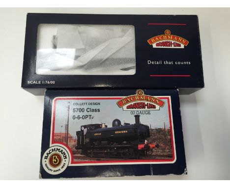 BACHMANN 2 Tank Engines - 31-900 Class 57XX 0-6-0PT no 7760 (Near Mint in an Excellent Box missing Instructions) and 32-135Z 