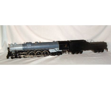 A WESTSIDE Models 0 Gauge custom painted Brass R F & P Governor Class 4-8-4 and 6 axle Tender. Made by Samhongsa. The Model i
