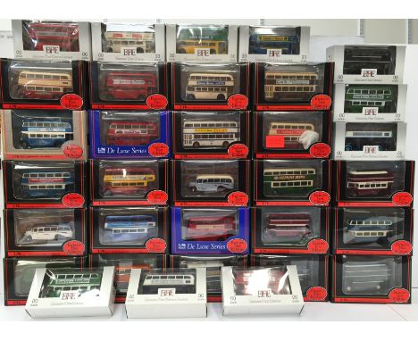 Quantity of EFE (Exclusive First Editions) 1/76 scale diecast buses, includes 10118 AEC (RT) Bus St Helens 'Norwich Union' co