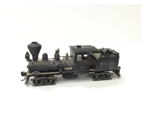 WESTSIDE Model Company custom painted HO Brass CLCo Class A 20T Shay #1. Made by Katsumi Mokeiten. Service and light clean re