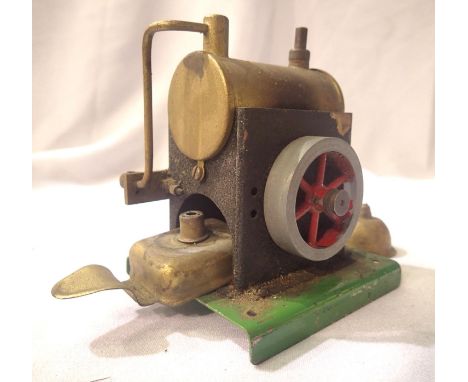 S.E.L Live steam engine minor complete with burner, not seized. In fair to good used condition. P&amp;P Group 1 (£14+VAT for 