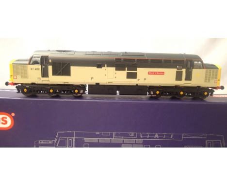 OO scale Vi trains class 37 diesel 37402, Bont-Y-Bermo, grey. In excellent condition, box has storage wear. P&amp;P Group 1 (