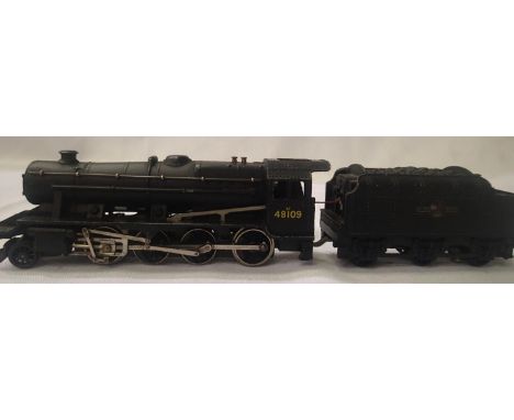 Hornby Dublo three rail 8F locomotive, fitted with two rail 48109 body, in good condition, unboxed. P&amp;P Group 1 (£14+VAT 