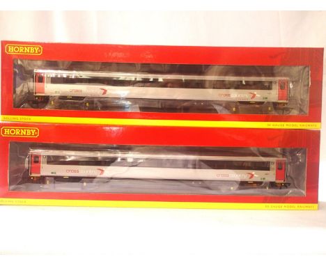 Two OO scale Hornby MK3, cross country coaches; R4940B, TS coach 42377 and R490C, TS coach and 42370. Both in excellent condi