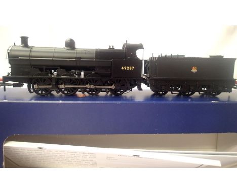 OO scale Bachmann 31-478, class G2A, 49287, black Early Crest, detail fitted, box with storage wear. P&amp;P Group 1 (£14+VAT