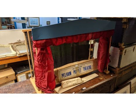 A Pelham puppet theatre - boxedCONDITION REPORTWe can't be certain whether the item is complete, but we've assembled it and a
