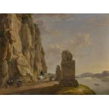 Anton Radl. Das Löwendenkmal bei Bad Abbach. Um 1820