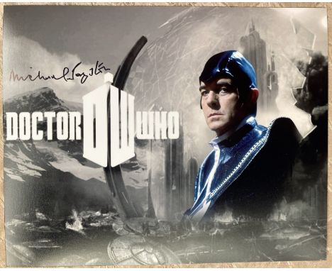 Dr Who Michael Jayston signed 10x 8 inch colour photo. He played Nicholas II of Russia in the film Nicholas and Alexandra (19