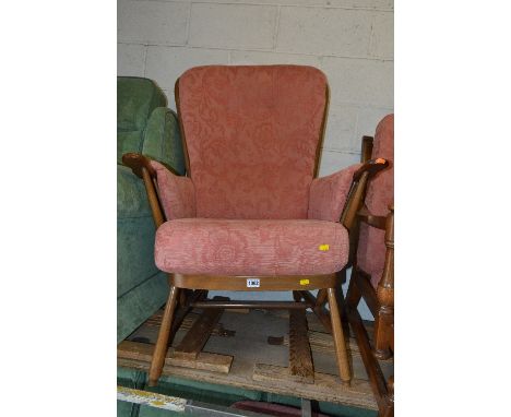 AN ERCOL GOLDEN DAWN EASY CHAIR