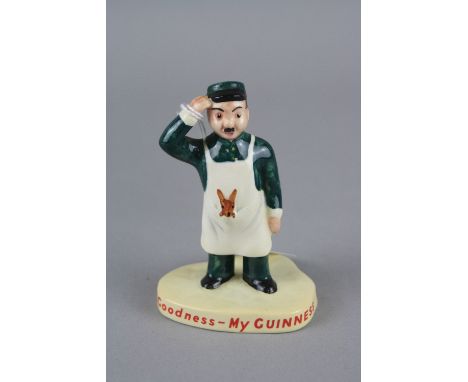 A CARLTONWARE ADVERTISING 'ZOOKEEPER' FIGURE, 'My Goodness - My Guinness'